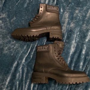 Lemon Jelly black boots, size 38